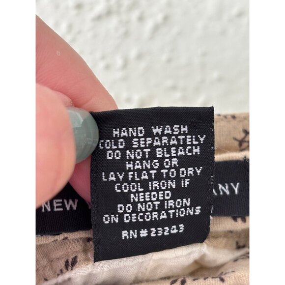 New York & Company  Paisley Sequined A-Line Skirt Size 6 Bohemian Gipsy - Picture 12 of 15